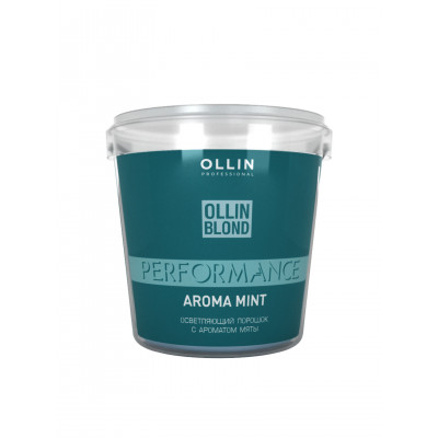 OLLIN BLOND PERFORMANCE Aroma Mint Осветляющий порошок с ароматом мяты 30г OLLIN BLOND PERFORMANCE Aroma Mint Осветляющий порошок с ароматом мяты 30г