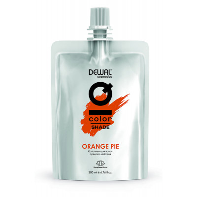 Прямой краситель DEWAL Cosmetics IQ COLOR SHADE ORANGE PIE, 200 мл Прямой краситель DEWAL Cosmetics IQ COLOR SHADE ORANGE PIE, 200 мл