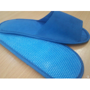 Тапочки ТО-145 антискользящие, синие 1 пара