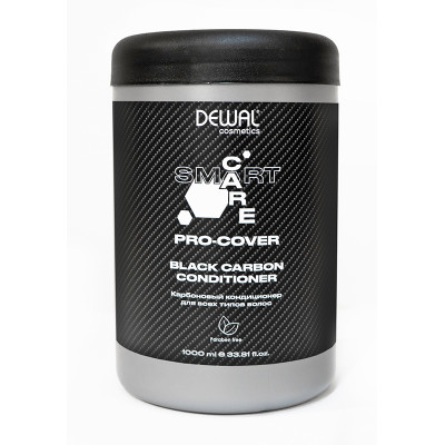 Карбоновый кондиционер для всех типов волос SMART CARE PRO-COVER Black Carbon Сonditioner, 1000 мл Карбоновый кондиционер для всех типов волос SMART CARE PRO-COVER Black Carbon Сonditioner, 1000 мл