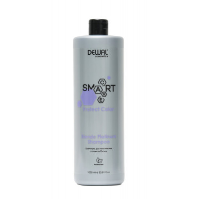 Шампунь для платиновых оттенков блонд SMART CARE Protect Color Blonde Platinum Shampoo, 1000 мл Шампунь для платиновых оттенков блонд SMART CARE Protect Color Blonde Platinum Shampoo, 1000 мл