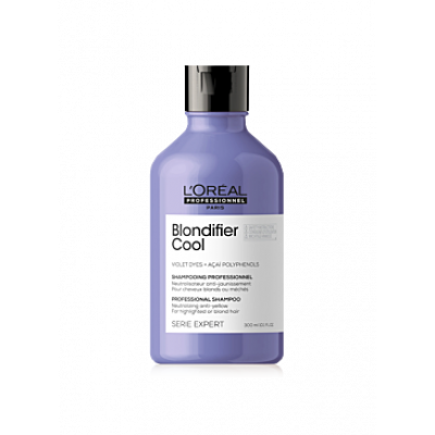 ШАМПУНЬ BLONDIFIER COOL Для нейтрализации желтизны холодных оттенков блонд 300 ml, L'oreal Professionnel ШАМПУНЬ BLONDIFIER COOL Для нейтрализации желтизны холодных оттенков блонд 300 ml, L'oreal Professionnel