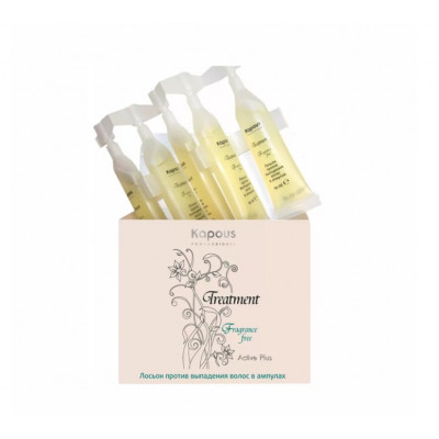 Лосьон от выпадения волос серии « Treatment » в ампулах 5*10 мл (50мл) Лосьон от выпадения волос серии « Treatment » в ампулах 5*10 мл (50мл)
