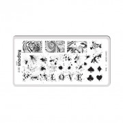 2812 Пластина для стемпинга Blots «Crazy story», Kapous, шт