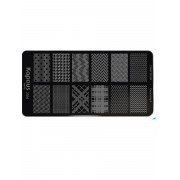 2354 Пластина для стемпинга Geometry 3 «Crazy story», , шт