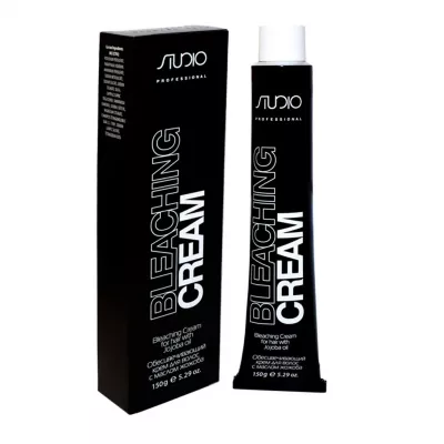 Обесцвечивающий крем для волос с маслом жожоба 150гр.,линии Studio Professional Обесцвечивающий крем для волос с маслом жожоба 150гр.,линии Studio Professional