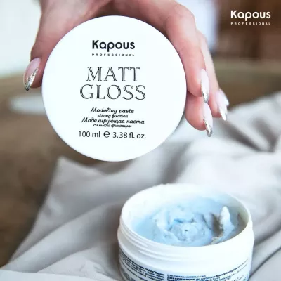 Паста моделирующая для волос сильной фикс. Паста моделирующая для волос сильной фикс.