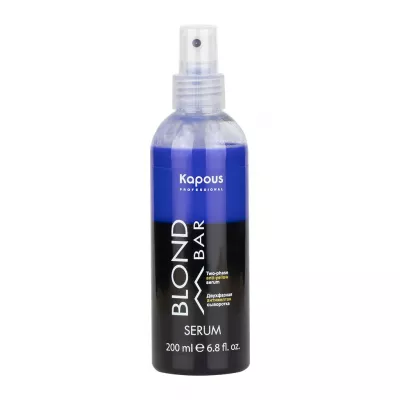 Сыворотка двухфазная для волос с антижелтым эффектом серии Сыворотка двухфазная для волос с антижелтым эффектом серии