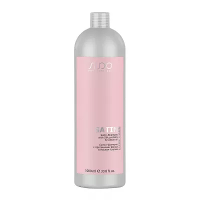 Шампунь-Сатин с протеинами шелка и маслом хлопка серии Шампунь-Сатин с протеинами шелка и маслом хлопка серии