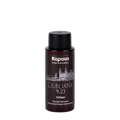 9.23 Любляна, Полуперманентный жидкий краситель для волос «Urban», 60 мл 9.23 Любляна, Полуперманентный жидкий краситель для волос «Urban», 60 мл
