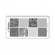 2806 Пластина для стемпинга Lace «Crazy story», Kapous, шт