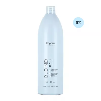 Кремообр.окислит. эмульсия 6% «Blond Cremoxon» с экстр. Жемчуга серии “Blond Bar”,1000мл,Kapous Кремообр.окислит. эмульсия 6% «Blond Cremoxon» с экстр. Жемчуга серии “Blond Bar”,1000мл,Kapous