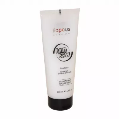 Краситель прямого действия для волос «Rainbow», Прозрачный, 200мл Краситель прямого действия для волос «Rainbow», Прозрачный, 200мл