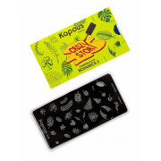 2378 Пластина для стемпинга  Botanics 3«Crazy story», , шт