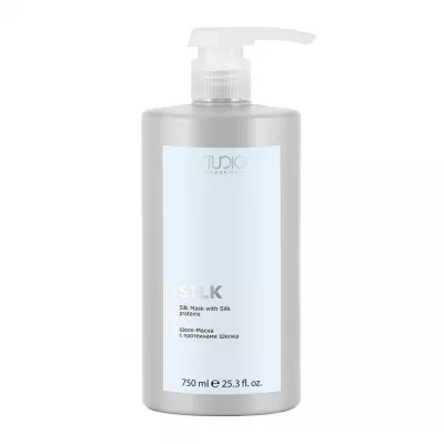 Маска-Шелк с протеинами шелка серии "Luxe Care", 750 мл. «Studio» Маска-Шелк с протеинами шелка серии "Luxe Care", 750 мл. «Studio»