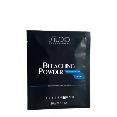 Обесцвечивающий порошок в микрогранулах 30гр, «Studio» Обесцвечивающий порошок в микрогранулах 30гр, «Studio»