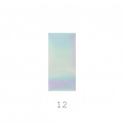 Фольга E.Co Nails для дизайна ногтей в пакете №12