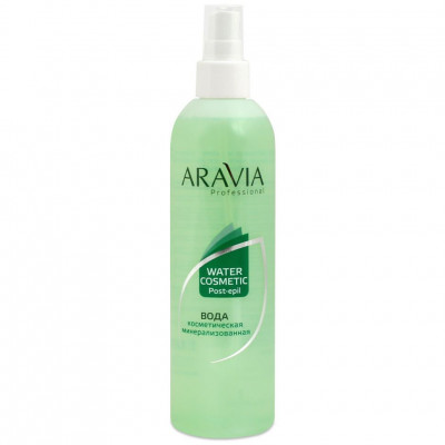 Вода ARAVIA Professional косметическая минерализорованная с мятой и витаминами 300мл Вода ARAVIA Professional косметическая минерализорованная с мятой и витаминами 300мл