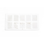 Пластина для стемпинга E.co Nails №10