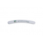 Пилка для ногтей E.co Nails Для влюблённых в своё дело бумеранг 100/180 серая