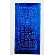 Пластина для стемпинга E.co Nails №06