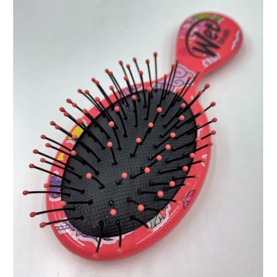 WET BRUSH LATTICA TEAL Щетка для спутанных волос mini размера (розовый единорог) WET BRUSH LATTICA TEAL Щетка для спутанных волос mini размера (розовый единорог)