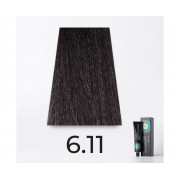 Краска для волос FarmaVita Suprema 6.11 темный интенсивный пепельный блондин, 60мл