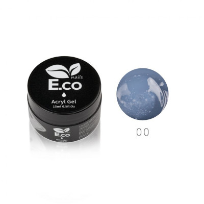 Полигель (акригель) для ногтей в банке E.co Nails №00, 15 гр Полигель (акригель) для ногтей в банке E.co Nails №00, 15 гр