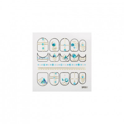 Наклейки для ногтей E.co Nails SP051 Наклейки для ногтей E.co Nails SP051