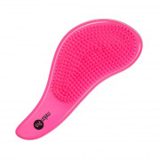 Щетка для волос и массажа кожи головы Melon Pro c многоуровневыми щетинками, розовая 186*80мм