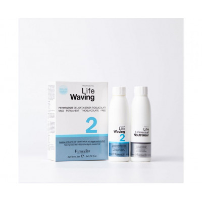 Химическая завивка FarmaVita LIFE WAVING для поврежденных волос в наборе 2 110мл Химическая завивка FarmaVita LIFE WAVING для поврежденных волос в наборе 2 110мл