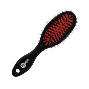 Щетка для волос Мelon Pro, нейлон и натуральная щетина на пластиковой основе, 7 рядов, 180&lsquo;*46мм