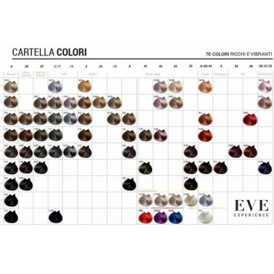 Краска для волос EVE Experience 6.66 тёмный блондин насыщенный красный, 100мл Краска для волос EVE Experience 6.66 тёмный блондин насыщенный красный, 100мл