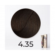 Краска для волос FarmaVita Life Color Plus 4.35 горький шоколад, 100мл