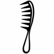 Расческа крупные зубья, для густых волос  арт.CH-17 (2111)