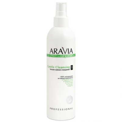 Лосьон ARAVIA Organic мягкое очищение Gentle Cleansing, 300 мл Лосьон ARAVIA Organic мягкое очищение Gentle Cleansing, 300 мл