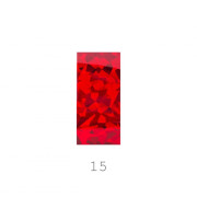 Фольга E.Co Nails для дизайна ногтей в пакете №15