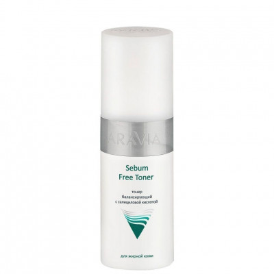 Тонер ARAVIA Professional с салициловой кислотой Sebum Free Toner, 150мл Тонер ARAVIA Professional с салициловой кислотой Sebum Free Toner, 150мл