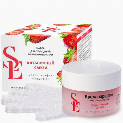 Крем-парафин в наборе Start Epil Клубничный смузи, (крем парафин+перчатки) 150 мл Крем-парафин в наборе Start Epil Клубничный смузи, (крем парафин+перчатки) 150 мл