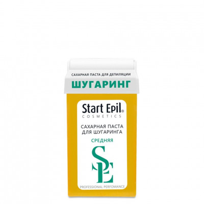 Сахарная паста для депиляци Start Epil в картридже Средняя 100г Сахарная паста для депиляци Start Epil в картридже Средняя 100г