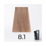 Краска для волос FarmaVita Suprema 8.1 светло-пепельный блондин, 60мл