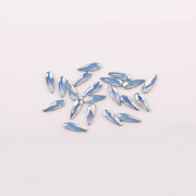 №04 Стразы E.Co Nails голубые капля (20 шт.)