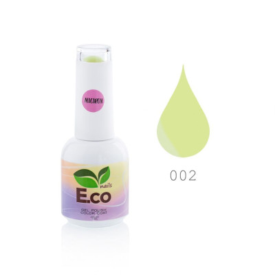 Гель-лак для ногтей светится в темноте E.co Nails Macaron №02, 10мл Гель-лак для ногтей светится в темноте E.co Nails Macaron №02, 10мл
