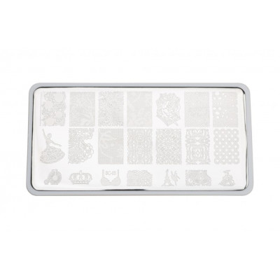 Пластина для стемпинга E.co Nails BC-05 Пластина для стемпинга E.co Nails BC-05