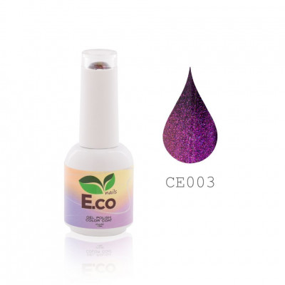 Гель-лак для ногтей с эффектом Кошачий глаз E.co Nails Crazy cats eye №003 10мл Гель-лак для ногтей с эффектом Кошачий глаз E.co Nails Crazy cats eye №003 10мл