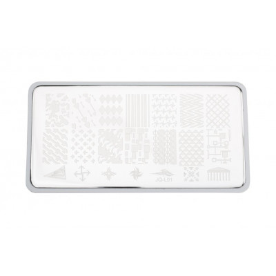 Пластина для стемпинга E.co Nails JQ-L01 Пластина для стемпинга E.co Nails JQ-L01