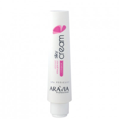 Крем ARAVIA Professional шёлковый для ног с пудрой Silky Cream, 100мл Крем ARAVIA Professional шёлковый для ног с пудрой Silky Cream, 100мл