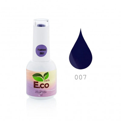 Гель-лак для ногтей E.co Nails Pantone №07, 10мл Гель-лак для ногтей E.co Nails Pantone №07, 10мл