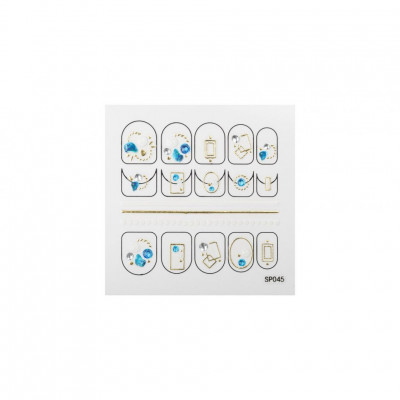 Наклейки для ногтей E.co Nails SP045 Наклейки для ногтей E.co Nails SP045
