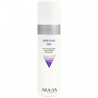 Гель ARAVIA Professional очищающий с фруктовыми кислотами AHA - Fruit Gel, 250 мл Гель ARAVIA Professional очищающий с фруктовыми кислотами AHA - Fruit Gel, 250 мл